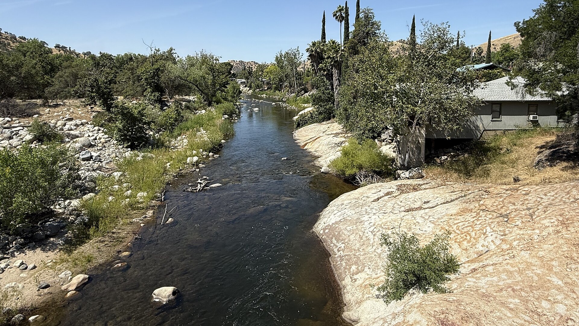 Tule River in Springville, California