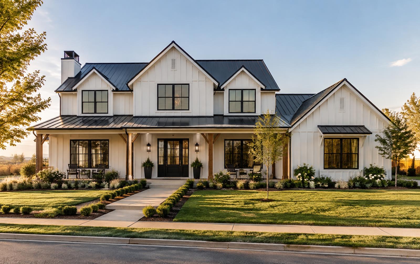Modern farmhouse ready for market